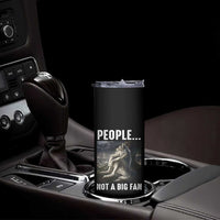 Funny Alpha Wolf Meme Skinny Tumbler Sarcastic People Not A Big Fan