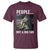 Funny Alpha Wolf Meme T Shirt Sarcastic People Not A Big Fan - Wonder Print Shop