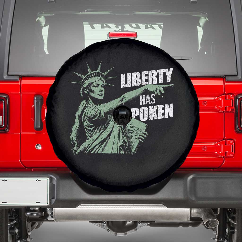 Funny Basketball Point God Liberty Meme Spare Tire Cover Has Spoken Patriotic USA