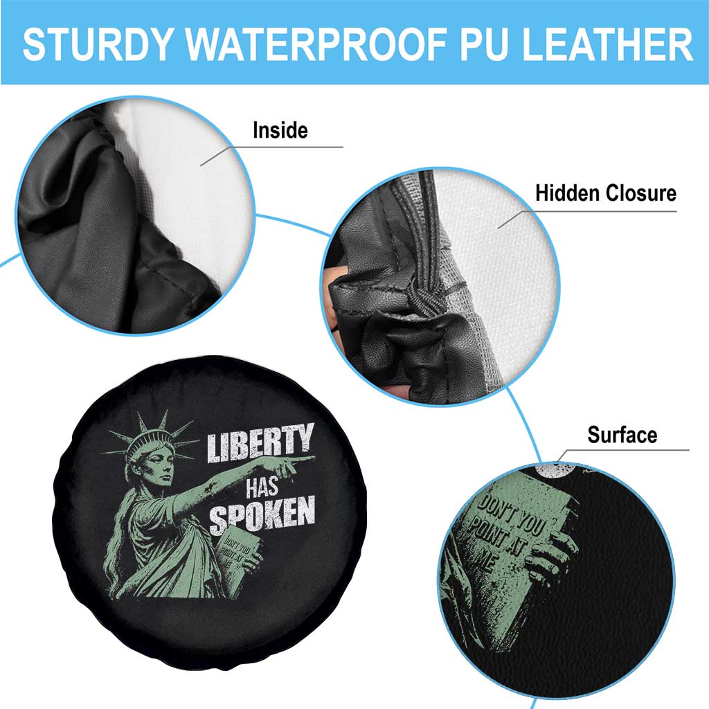 Funny Basketball Point God Liberty Meme Spare Tire Cover Has Spoken Patriotic USA