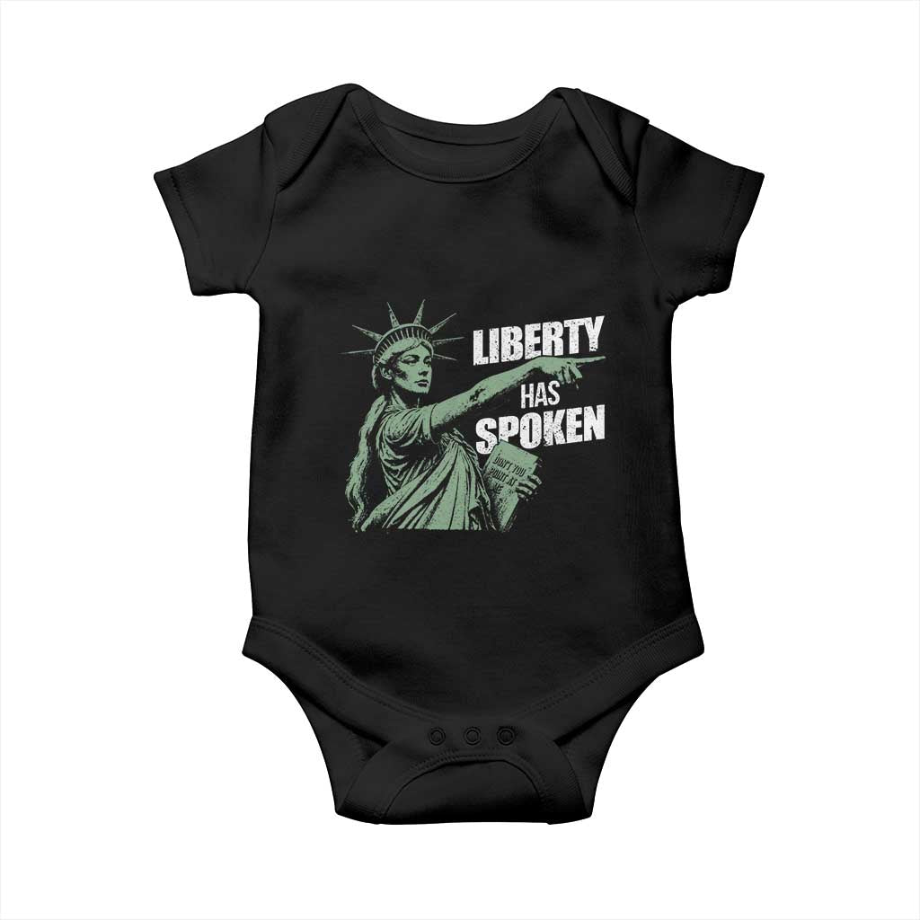 Funny Basketball Point God Liberty Meme Baby Onesie Has Spoken Patriotic USA