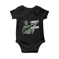Funny Basketball Point God Liberty Meme Baby Onesie Has Spoken Patriotic USA