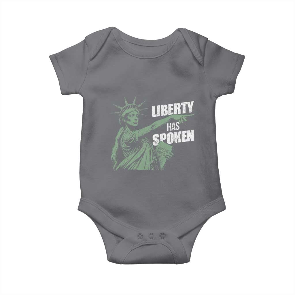 Funny Basketball Point God Liberty Meme Baby Onesie Has Spoken Patriotic USA