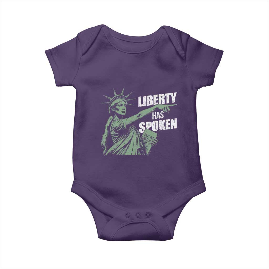 Funny Basketball Point God Liberty Meme Baby Onesie Has Spoken Patriotic USA