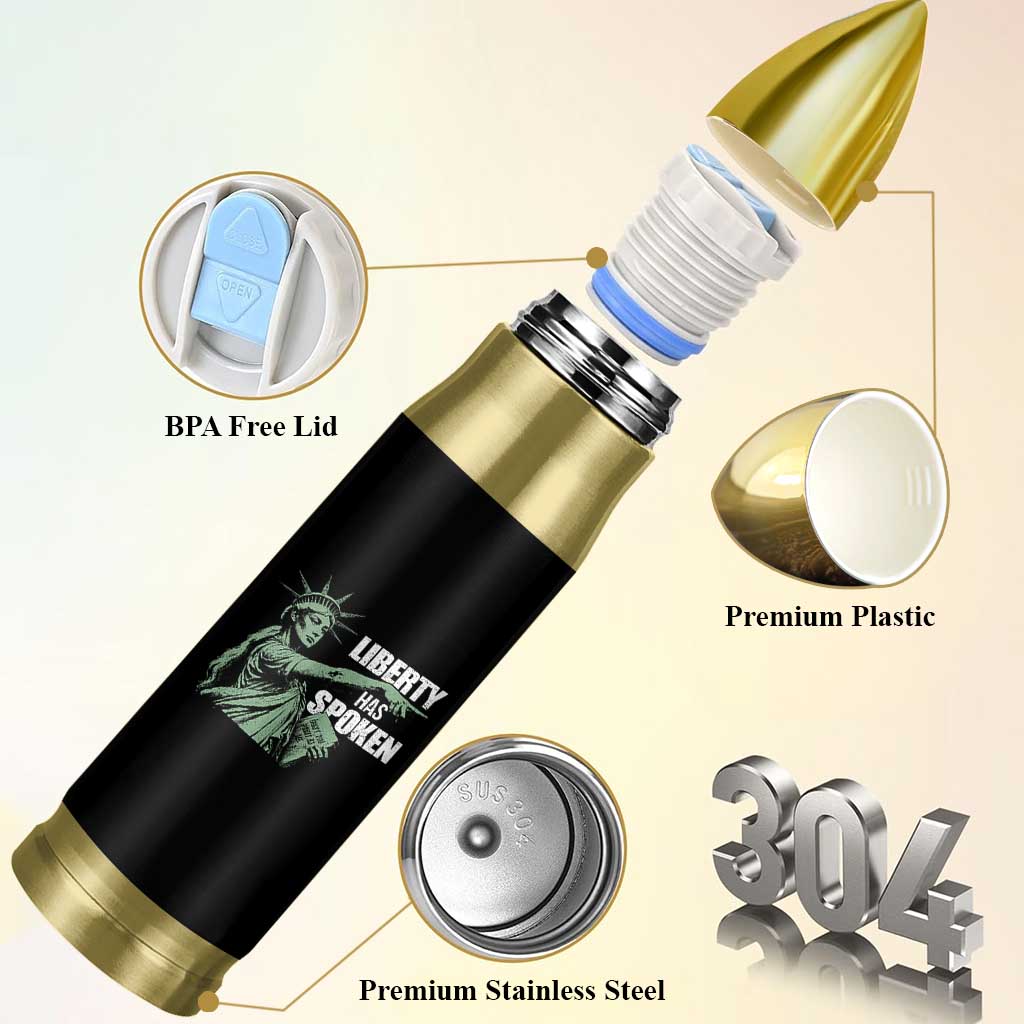 Funny Basketball Point God Liberty Meme Bullet Tumbler Has Spoken Patriotic USA