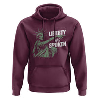 Funny Basketball Point God Liberty Meme Hoodie Has Spoken Patriotic USA
