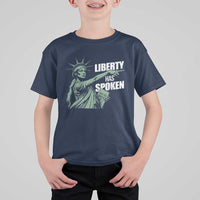 Funny Basketball Point God Liberty Meme T Shirt For Kid Has Spoken Patriotic USA