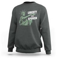 Funny Basketball Point God Liberty Meme Sweatshirt Has Spoken Patriotic USA