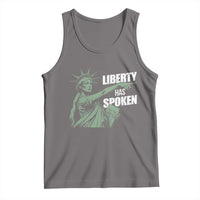 Funny Basketball Point God Liberty Meme Tank Top Has Spoken Patriotic USA