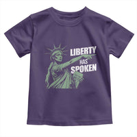 Funny Basketball Point God Liberty Meme Toddler T Shirt Has Spoken Patriotic USA