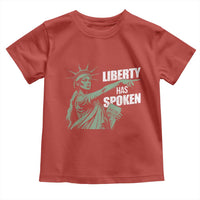 Funny Basketball Point God Liberty Meme Toddler T Shirt Has Spoken Patriotic USA
