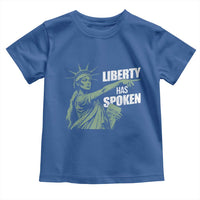 Funny Basketball Point God Liberty Meme Toddler T Shirt Has Spoken Patriotic USA
