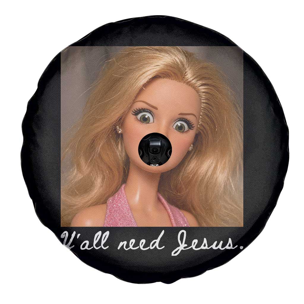 Y'all Need Jesus Spare Tire Cover Funny Girls Meme Saying Christian Humor