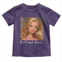 Y'all Need Jesus Toddler T Shirt Funny Girls Meme Saying Christian Humor