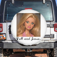 Ya'll Need Jesus Disgusted Face Christian Funny Spare Tire Cover