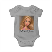 Ya'll Need Jesus Disgusted Face Christian Funny Baby Onesie