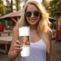 Ya'll Need Jesus Disgusted Face Christian Funny Skinny Tumbler