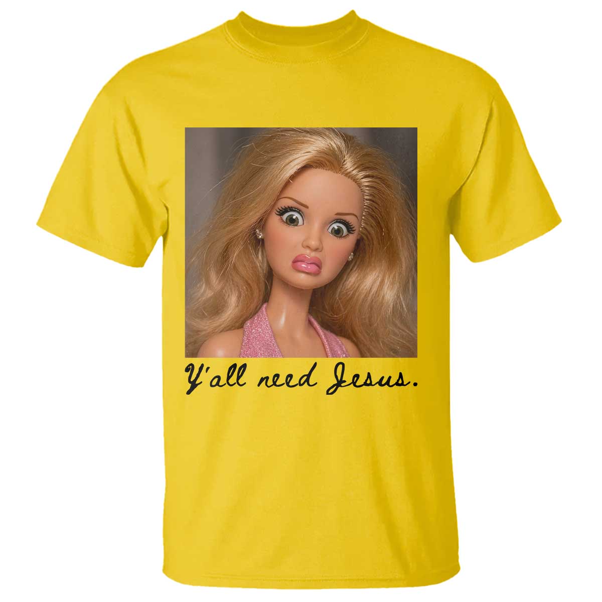 Ya'll Need Jesus Disgusted Face Christian Funny T Shirt