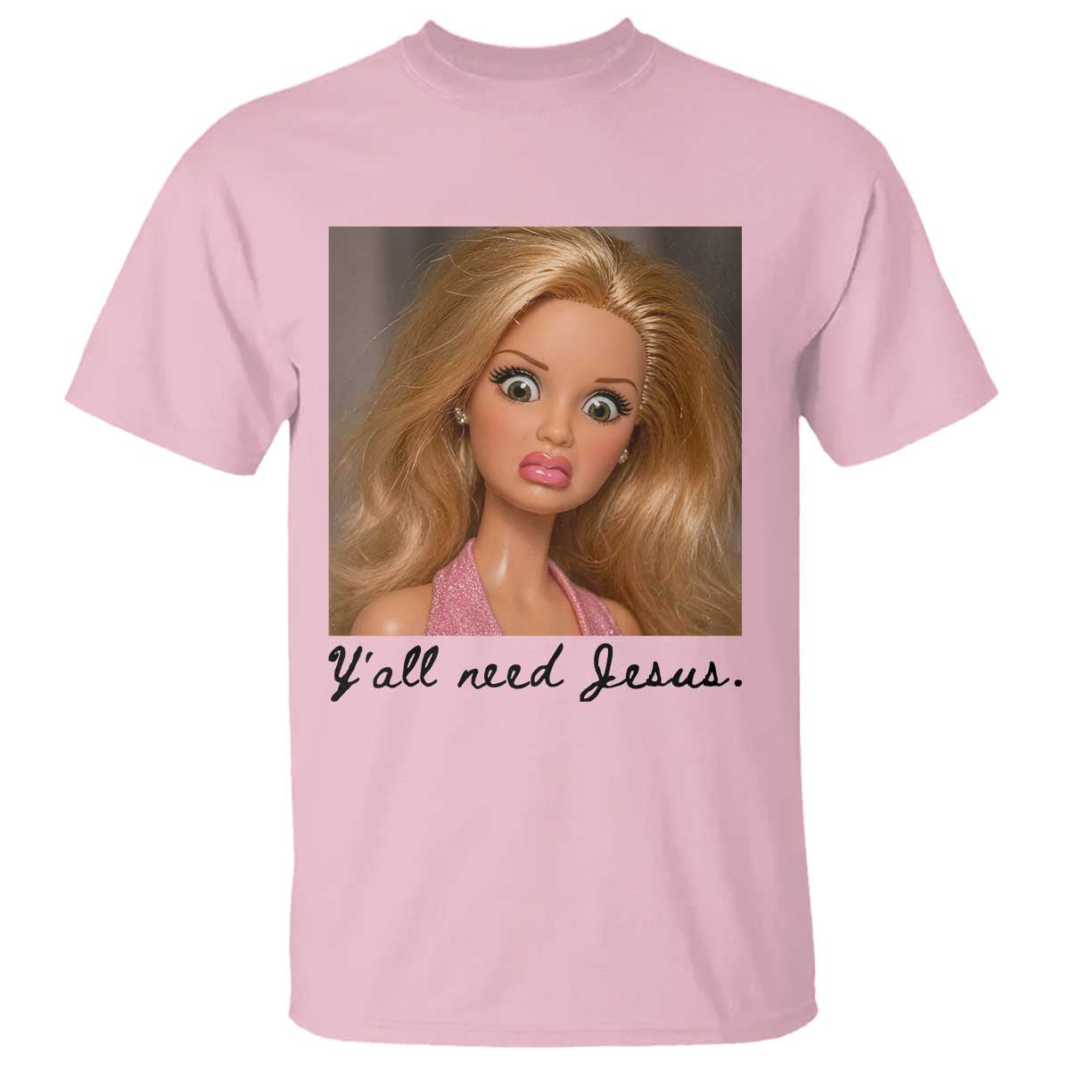 Ya'll Need Jesus Disgusted Face Christian Funny T Shirt