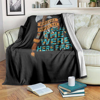 Indigenous People Throw Blanket Native American Day Because They Were Here First - Wonder Print Shop