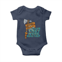 Indigenous People Baby Onesie Native American Day Because They Were Here First - Wonder Print Shop