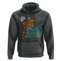Indigenous People Hoodie Native American Day Because They Were Here First - Wonder Print Shop