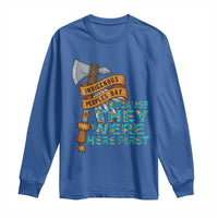 Indigenous People Long Sleeve Shirt Native American Day Because They Were Here First - Wonder Print Shop