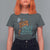 Indigenous People T Shirt For Women Native American Day Because They Were Here First - Wonder Print Shop