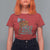 Indigenous People T Shirt For Women Native American Day Because They Were Here First - Wonder Print Shop