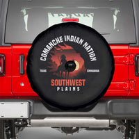 Comanche Native American Indian Chief Respect Spare Tire Cover - Wonder Print Shop