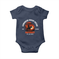 Comanche Native American Indian Chief Respect Baby Onesie - Wonder Print Shop
