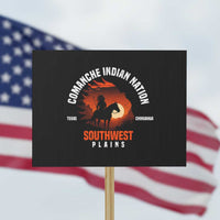 Comanche Native American Indian Chief Respect Protest Sign - Wonder Print Shop
