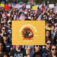 Comanche Native American Indian Chief Respect Protest Sign - Wonder Print Shop