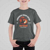 Comanche Native American Indian Chief Respect T Shirt For Kid - Wonder Print Shop