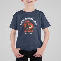 Comanche Native American Indian Chief Respect T Shirt For Kid - Wonder Print Shop