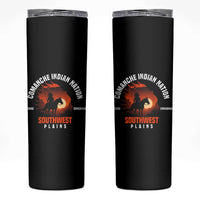 Comanche Native American Indian Chief Respect Skinny Tumbler