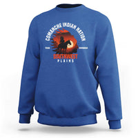 Comanche Native American Indian Chief Respect Sweatshirt - Wonder Print Shop