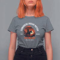 Comanche Native American Indian Chief Respect T Shirt For Women - Wonder Print Shop