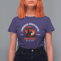 Comanche Native American Indian Chief Respect T Shirt For Women - Wonder Print Shop