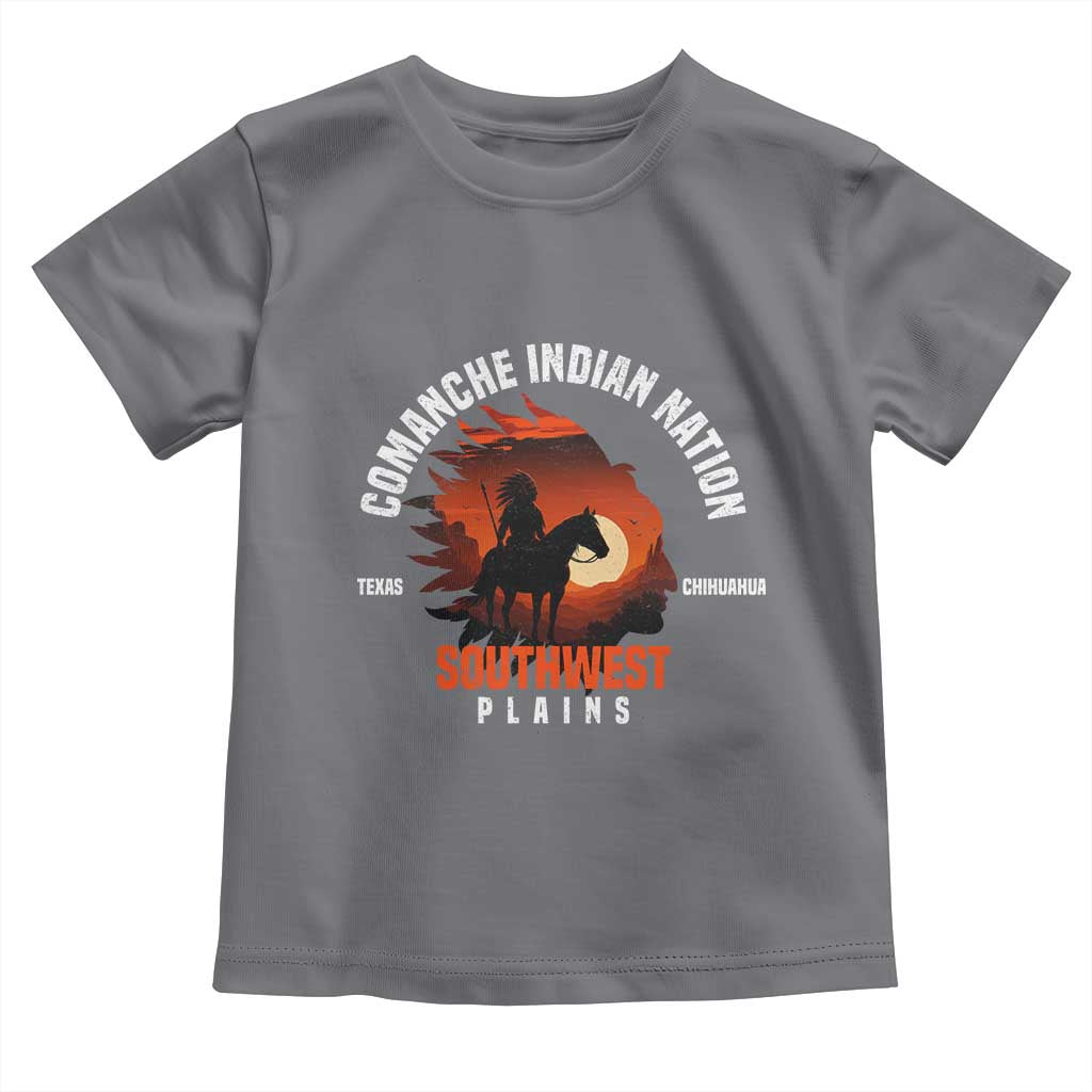 Comanche Native American Indian Chief Respect Toddler T Shirt - Wonder Print Shop