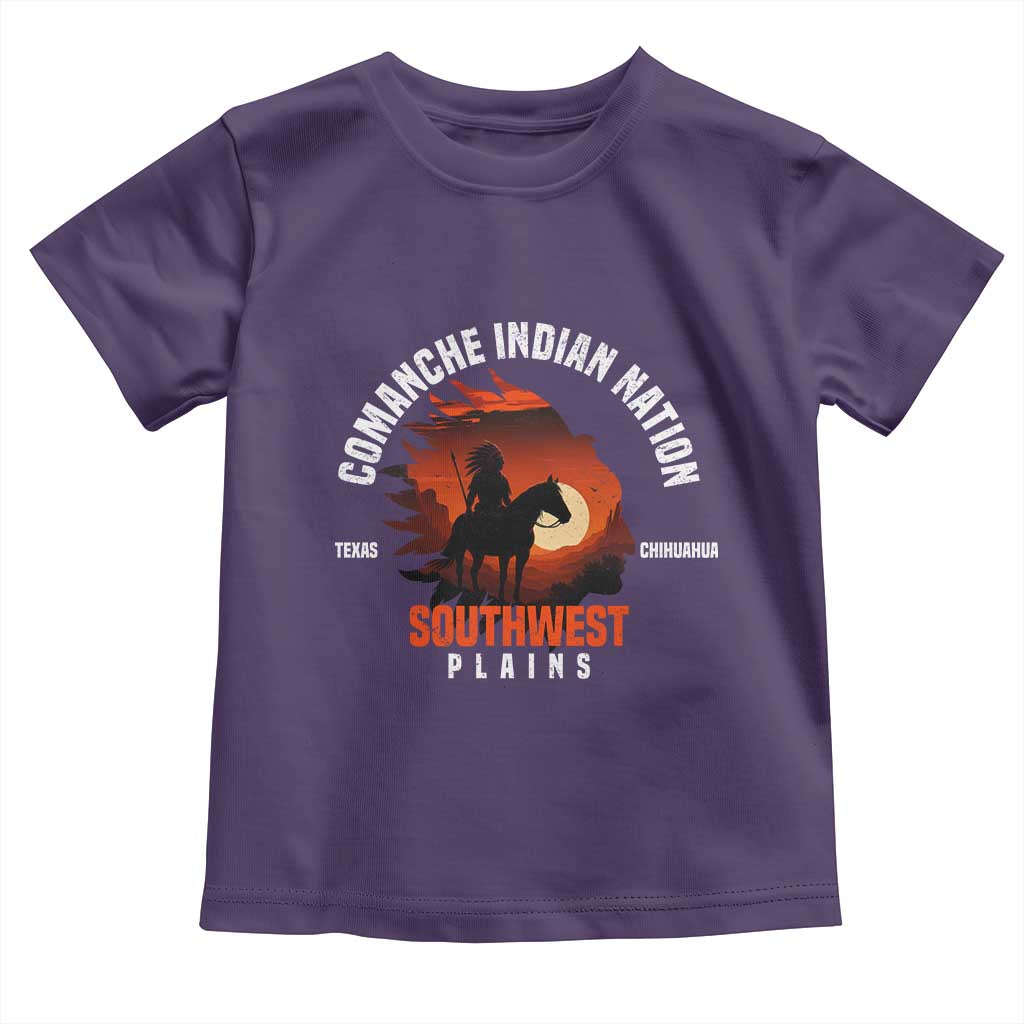 Comanche Native American Indian Chief Respect Toddler T Shirt - Wonder Print Shop