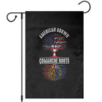 Distressed Tree Garden Flag American Grown with Comanche Roots - Wonder Print Shop