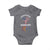 Distressed Tree Baby Onesie American Grown with Comanche Roots - Wonder Print Shop