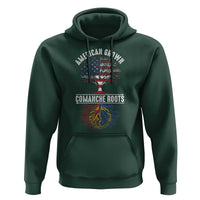 Distressed Tree Hoodie American Grown with Comanche Roots - Wonder Print Shop