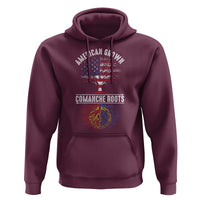 Distressed Tree Hoodie American Grown with Comanche Roots - Wonder Print Shop