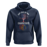 Distressed Tree Hoodie American Grown with Comanche Roots - Wonder Print Shop