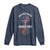 Distressed Tree Long Sleeve Shirt American Grown with Comanche Roots - Wonder Print Shop