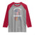 Distressed Tree Raglan Shirt American Grown with Comanche Roots - Wonder Print Shop