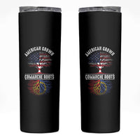 Distressed Tree Skinny Tumbler American Grown with Comanche Roots