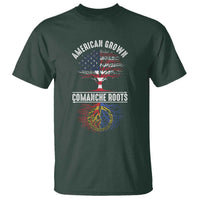 Distressed Tree T Shirt American Grown with Comanche Roots - Wonder Print Shop